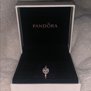 Classic Elegance Pandora Ring, Rose Gold